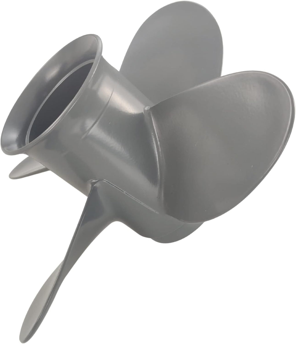 4 Blades 9 1/4x10, 9 1/4x11 Outboard Propeller, 8 Spline Tooth, RH Q522292