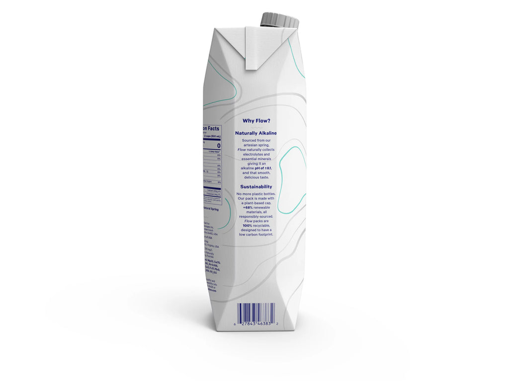 100% Naturally Alkaline Spring Water, 33.8 fl oz, 6 count X958481