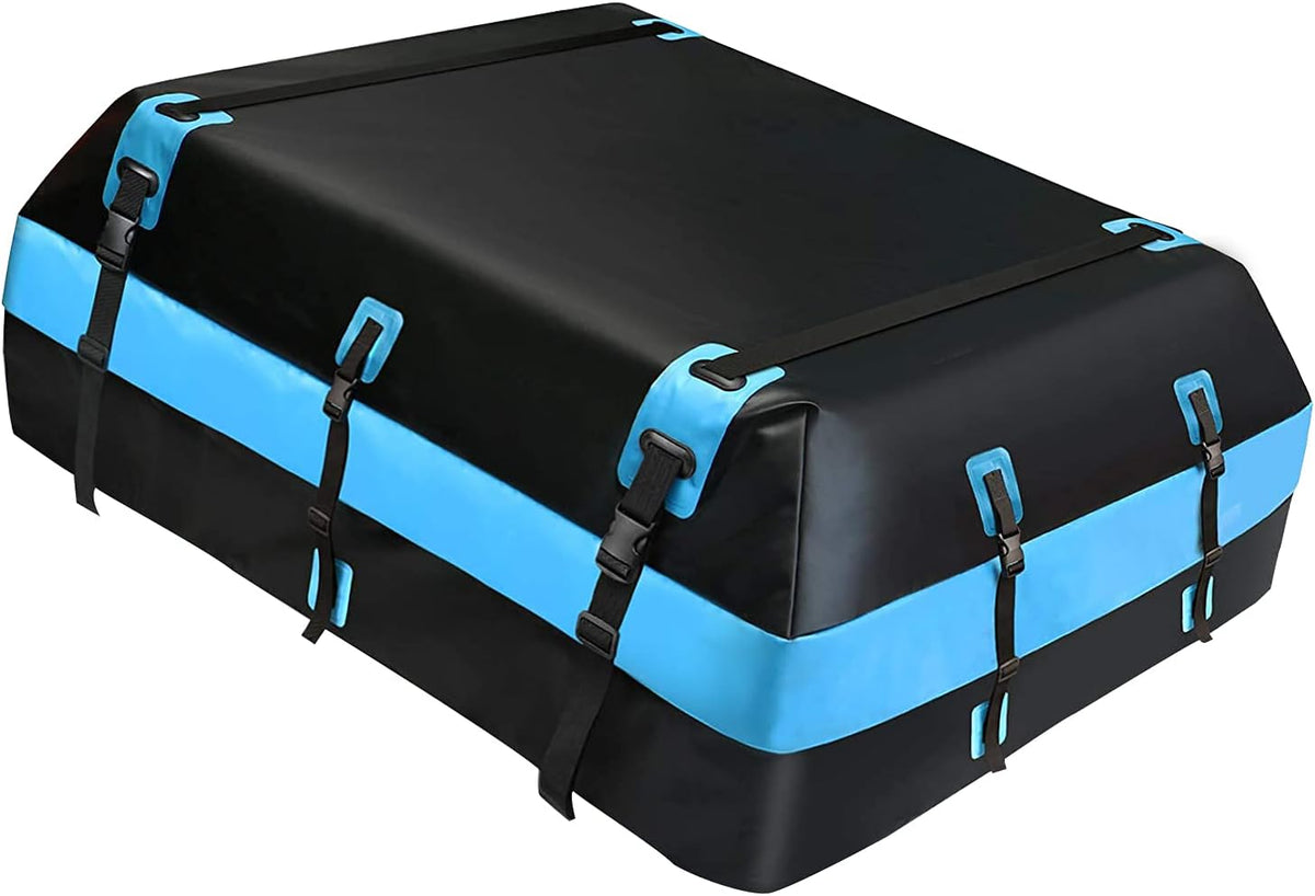 Waterproof 21 Cubic Feet Cargo Carrier with Anti-Slip Mat and Storage Bag K726647