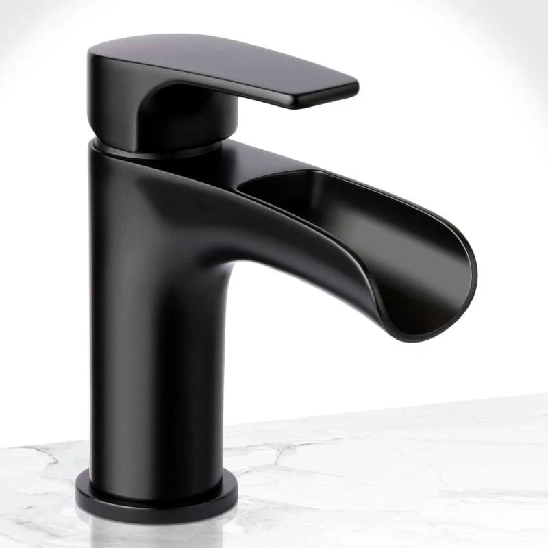 Black Single Hole Bathroom Faucet M575