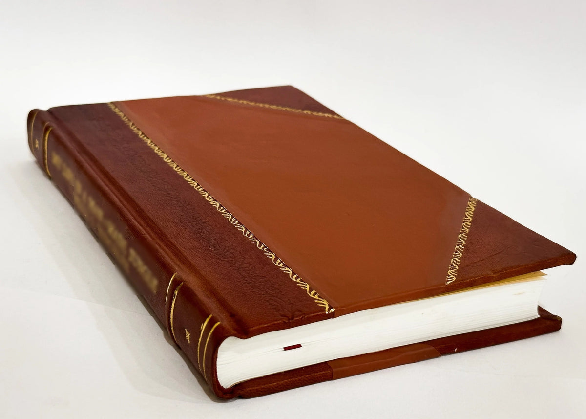 Memoria De Los Banos Y Aguas Minerales Leather Bound Y11399