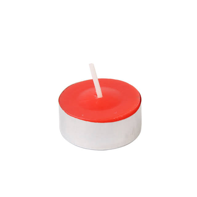 Red Citronella Tealight Candles 1200 Pcs P650