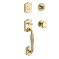 Lifetime Brass Handleset Round Knob O502