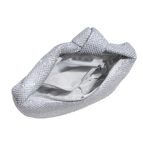 Knotted Rhinestone Evening Bags Small Purse E4823
