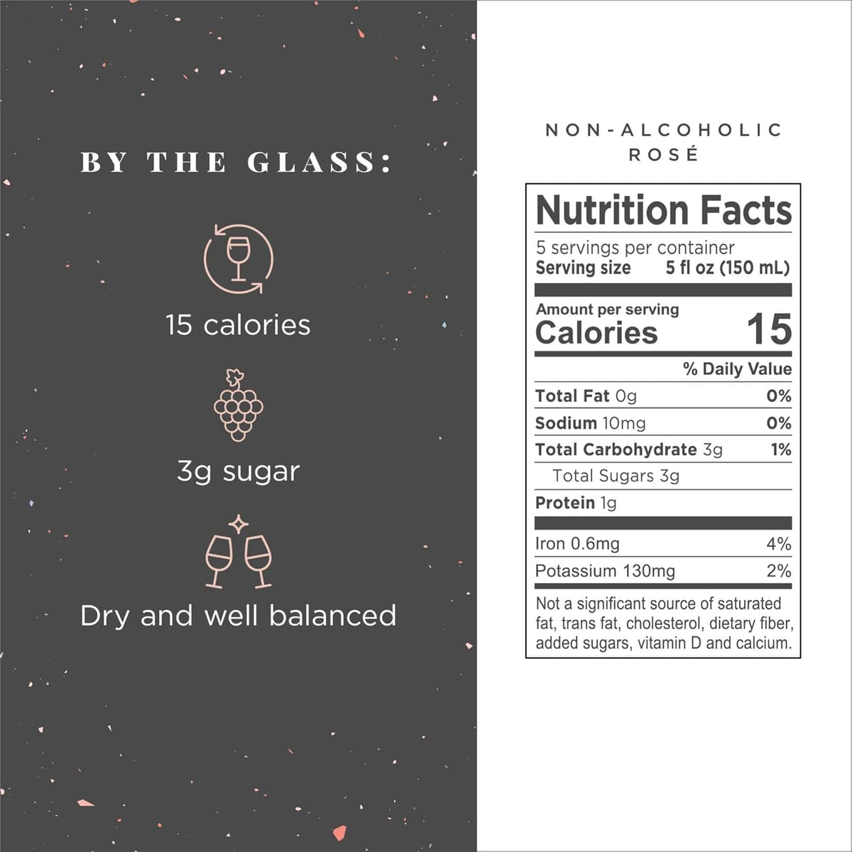 Non-Alcoholic Rose´ Wine, 750 ml (1 Bottle) B1051