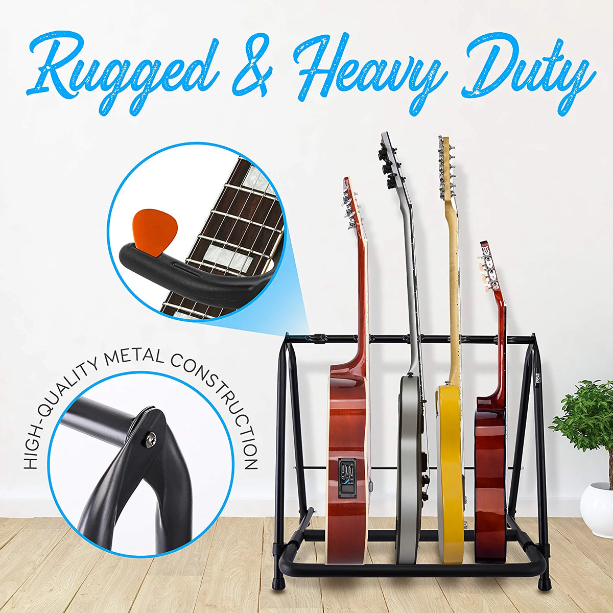 Foldable Guitar Rack Multi-Instrument Floorstand F971725