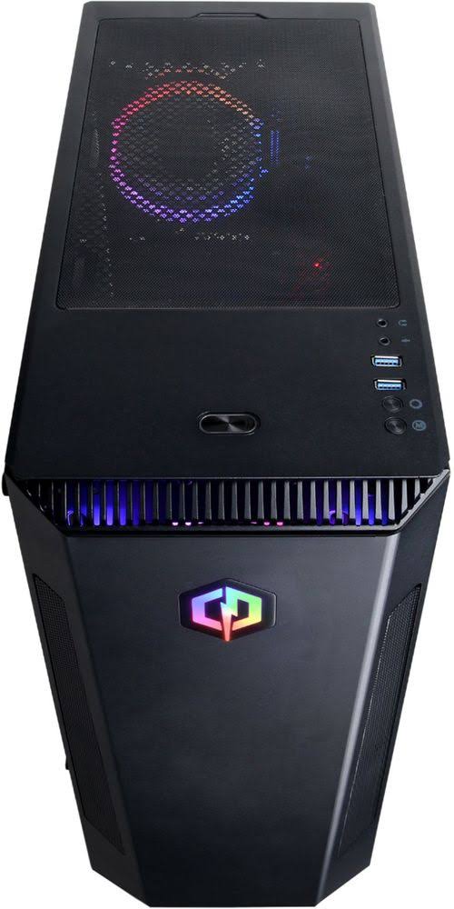 AMD Ryzen 3 2300X 8GB Memory 1TB HDD Black Gaming Desktop M332