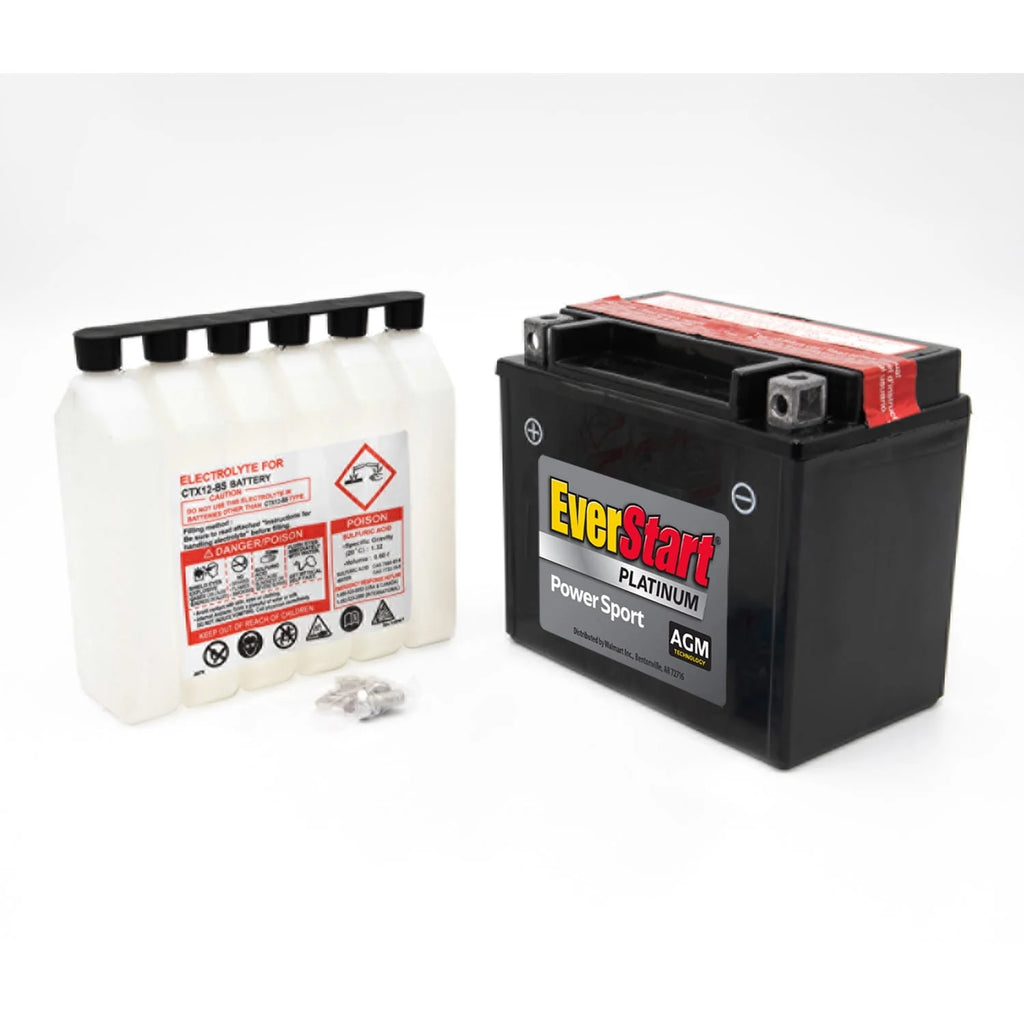 AGM PowerSport Battery Group Size 12BS 12 Volt 180 CCA Y909