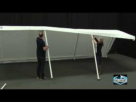 10x20 Canopy with Tan/White Cover M8136