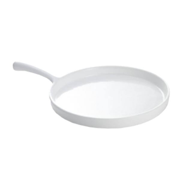 Green 7x22 Aluminum Pizza Tray with Handle U238