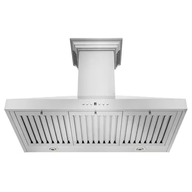 36 in. 400 CFM Ducted Wall Mount Range Hood in Stainless Steel Z62783