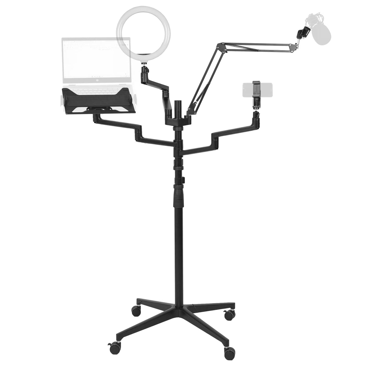All-In-One Studio Live Stream Mobile Floor Stand P52888