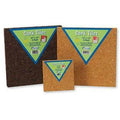 Dark Cork Tiles Case of 24 E97657