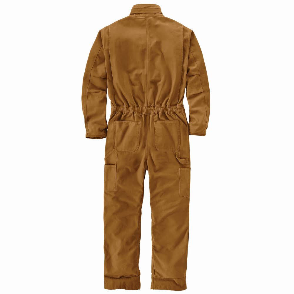 Brown Insulated Duck Coverall R7424