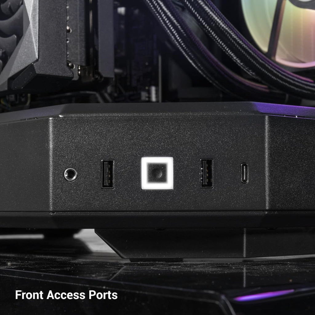 Black Gaming PC Desktop Intel Core i9 13900KF NVIDIA GeForce RTX 4070 12GB 32GB DDR5 1TB NVMe Windows 11 Home J7937