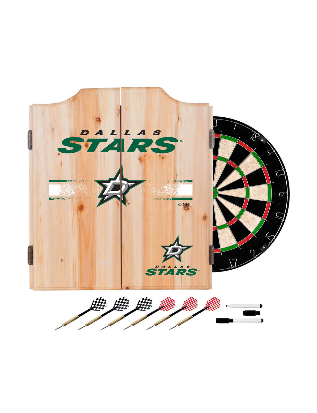 Dart Cabinet Set with Darts and Board N183