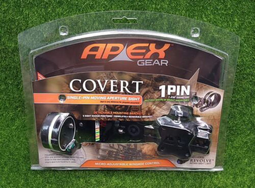 Black 1 Pin .019 Green Dovetail Sight F2258