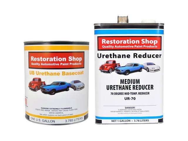 Blue Pearl Urethane Basecoat Clearcoat Car Auto Paint Complete Medium Gallon Kit U628901