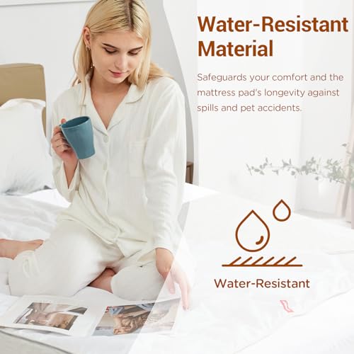 Queen Heated Mattress Pad with Dual Zone Control J70152
