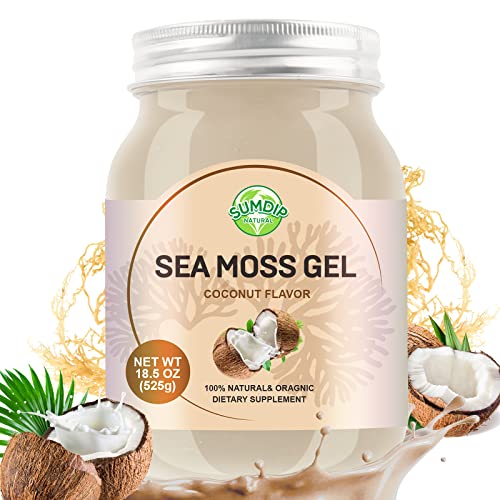 Organic Raw Wildcrafted Irish Seamoss Gel 18.5OZ P8657