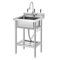 Stainless Steel Utility Sink with Faucet A700859