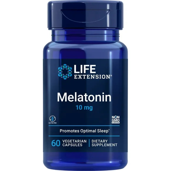 Melatonin 10 mg Vegetarian 60 Capsules X24209