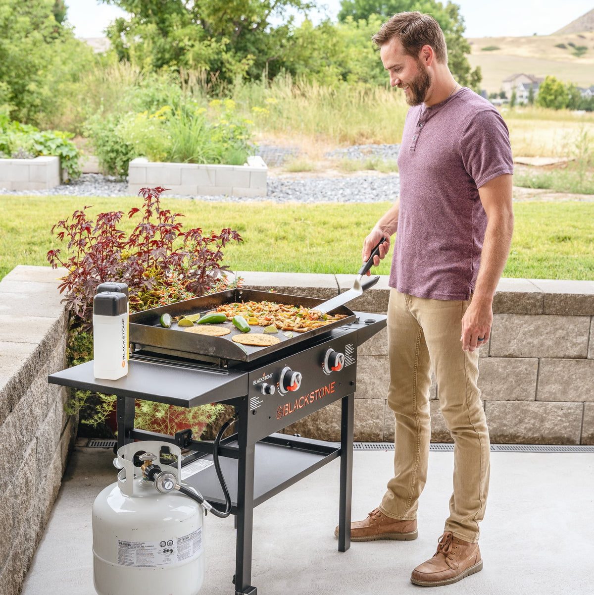 28" 2-Burner Griddle Cooking Station A988648