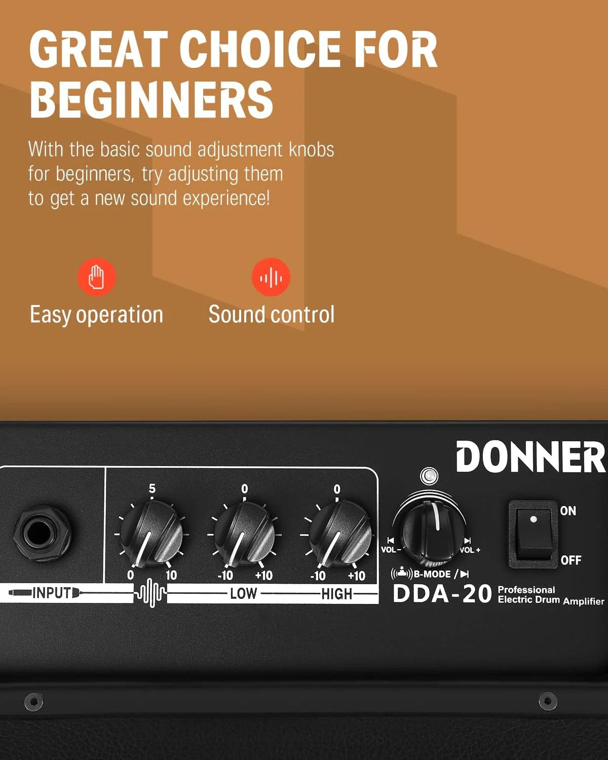 20W Portable Bluetooth Electric Drum Amp U541