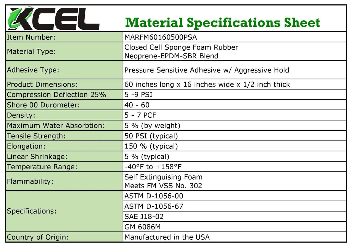 Marine Foam Rolls Sheets with Adhesive Closed Cell Foam Padding Neoprene Foam Cosplay Easy Cut - Various Sizes (60" x 16" x 1/2" (1 Pack), Black, 1) R55145