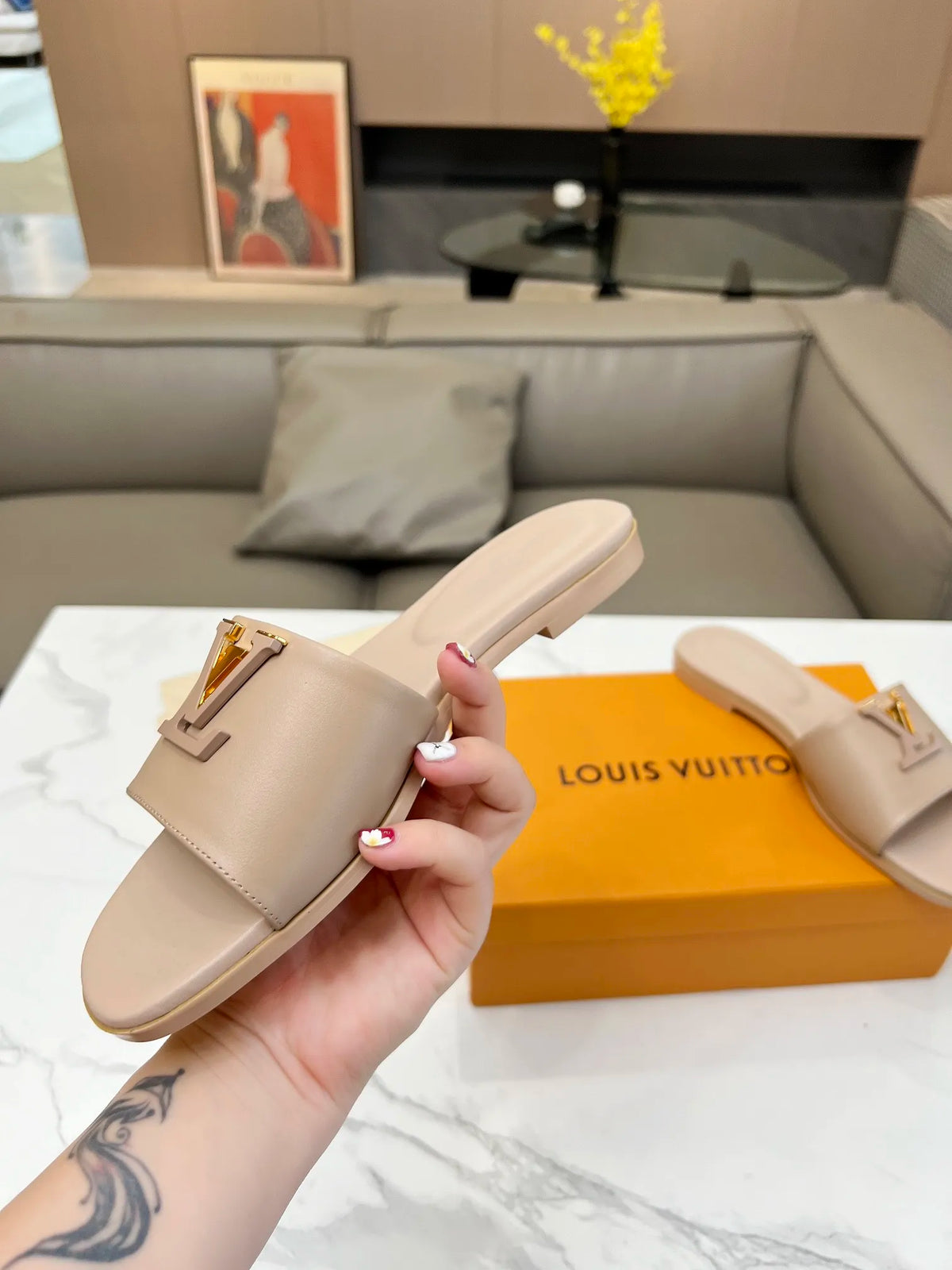 Women Slippers Heels 4.5cm G930