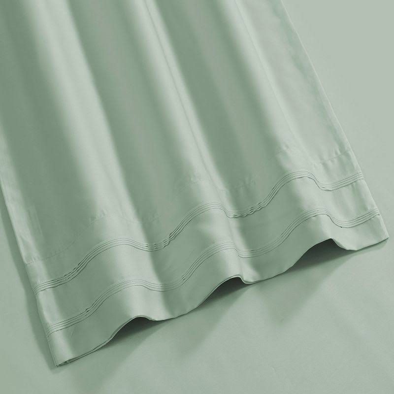 Queen Sage Green Rayon from Bamboo Deep Pocket Bed Sheet Set A214