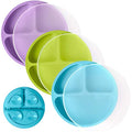 100% Silicone Suction Plates 3 Pack A1338