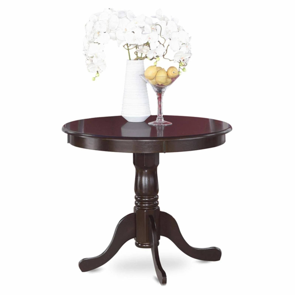 Antique Cappuccino Round Table S79178