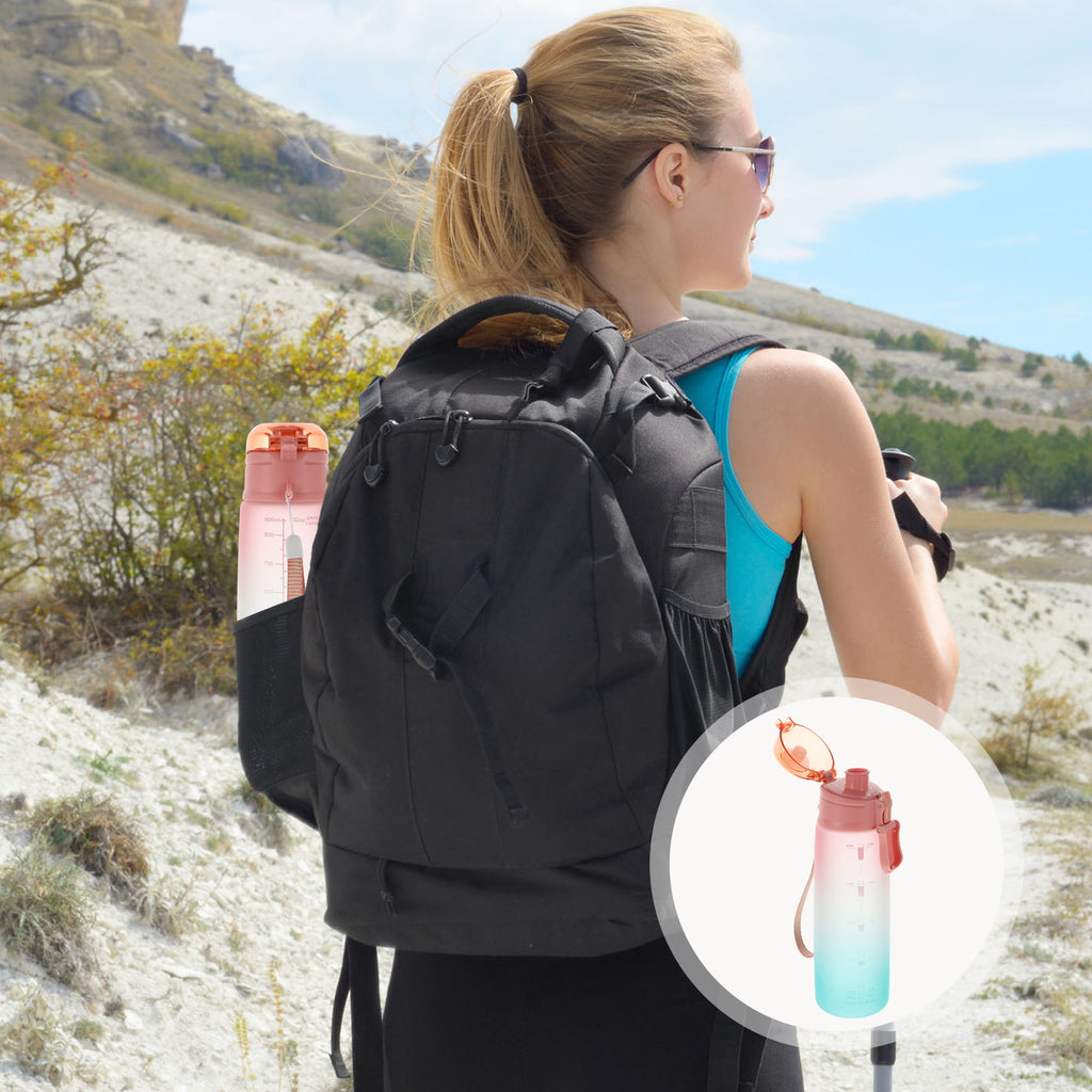2 pcs Gradient Water Bottle B26613