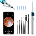 Ear Wax Removal Kit with Camera 1080P Otoscope Light 6 Ear Pick Blue O7018