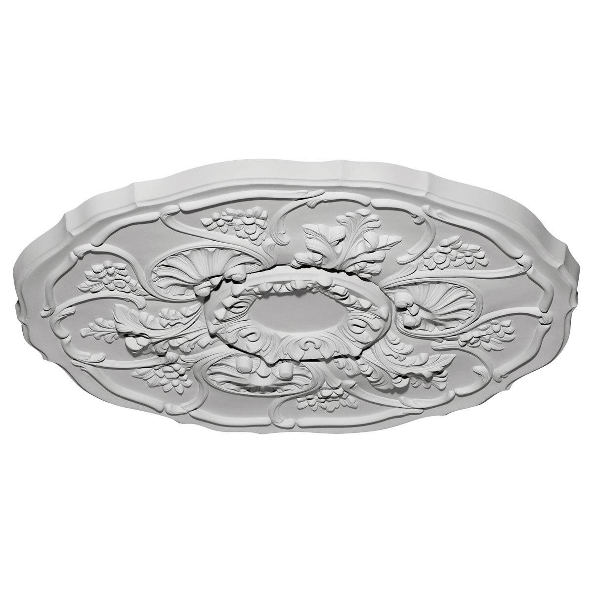 22 1/2x22OD x 1 1/2x22P Ceiling Medallion Hand-Painted Gobi Desert Crackle O204