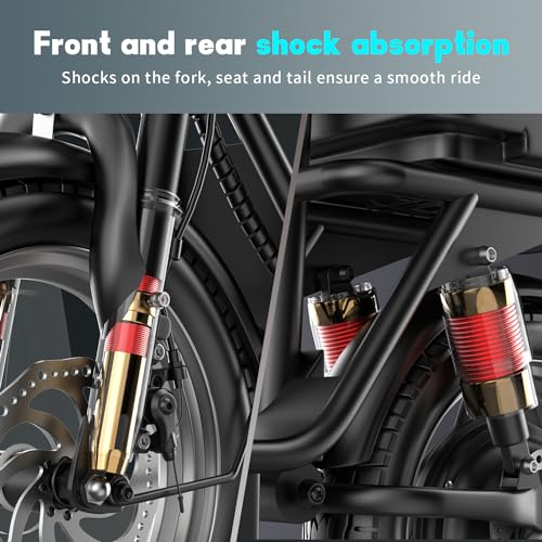 Electric Scooter with Seat, 500W Motor, 14" Pneumatic Tire X631713