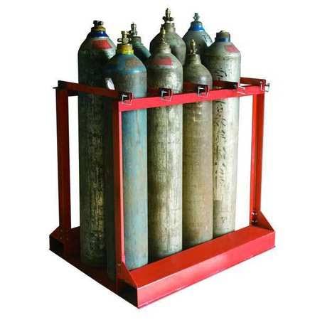 GAS Cylinder Rack, Capacity 8 Cylinders K918413