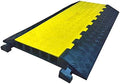 5 Channel 36” Long Black/Yellow Cable Protector Ramp I625564