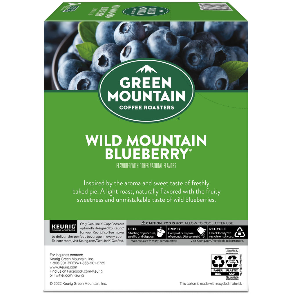 Light Roast Blueberry K-Cup Coffee Pods, 24 Count M282227