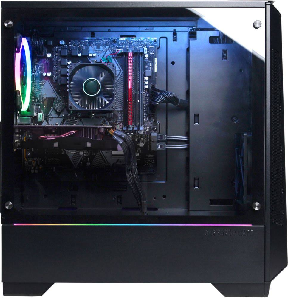 AMD Ryzen 3 2300X 8GB Memory 1TB HDD Black Gaming Desktop M332