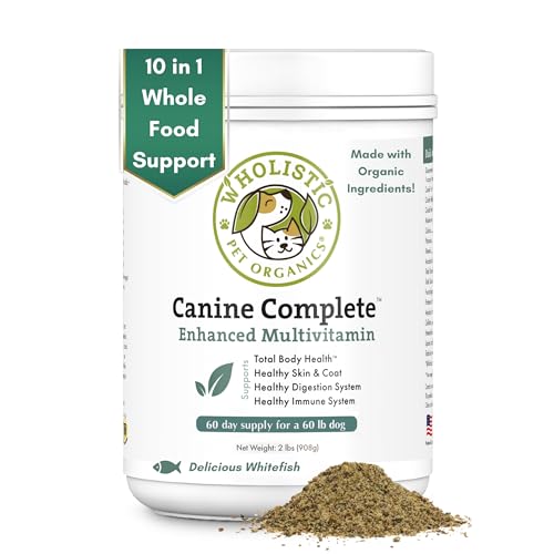 Organic Dog Multivitamin Powder with Probiotics O597