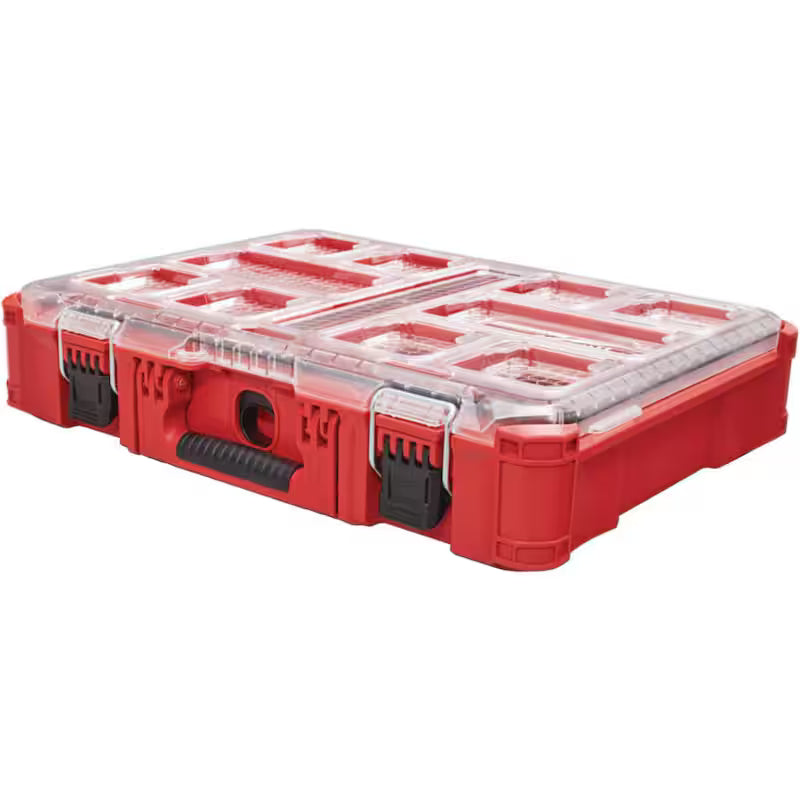 Impact Resistant 11-Compartment Small Parts Organizer L372411