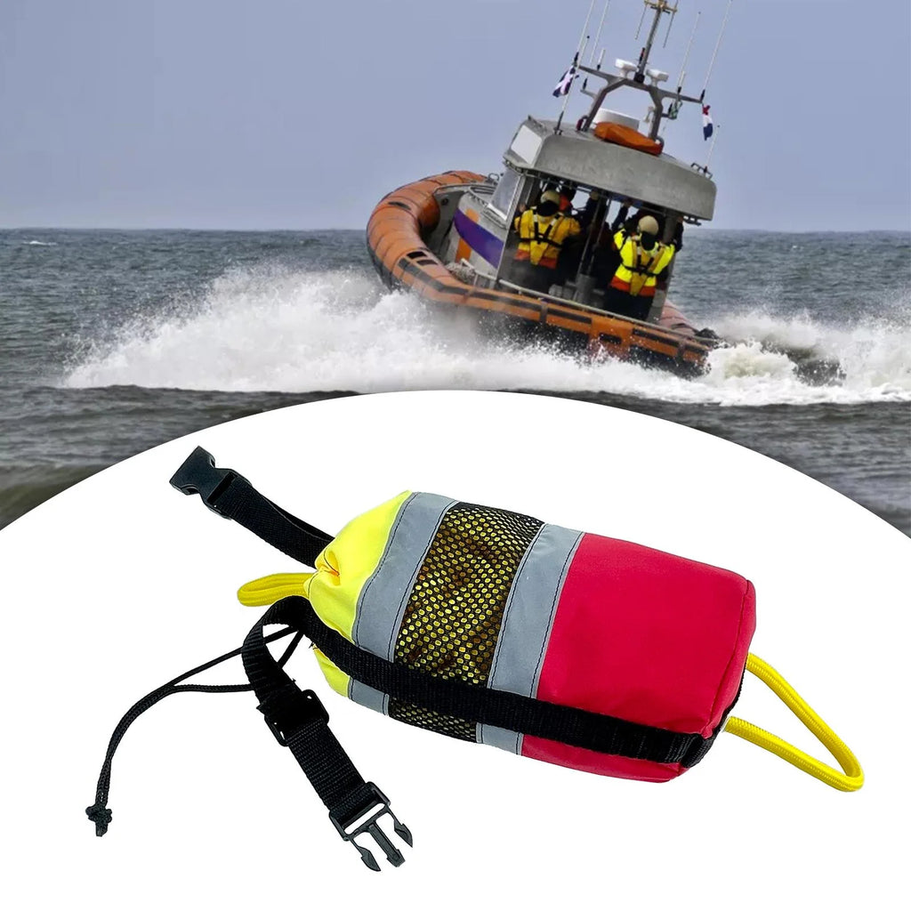 Throw Bag Reflective Line Flotation Device Throwing Rope W37800