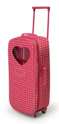 Pink Doll Travel Trolley and Carrier with Bed and Bedding O981744