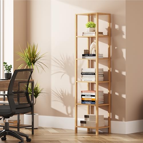 6-Tier Narrow Stackable Bookshelf Z36229