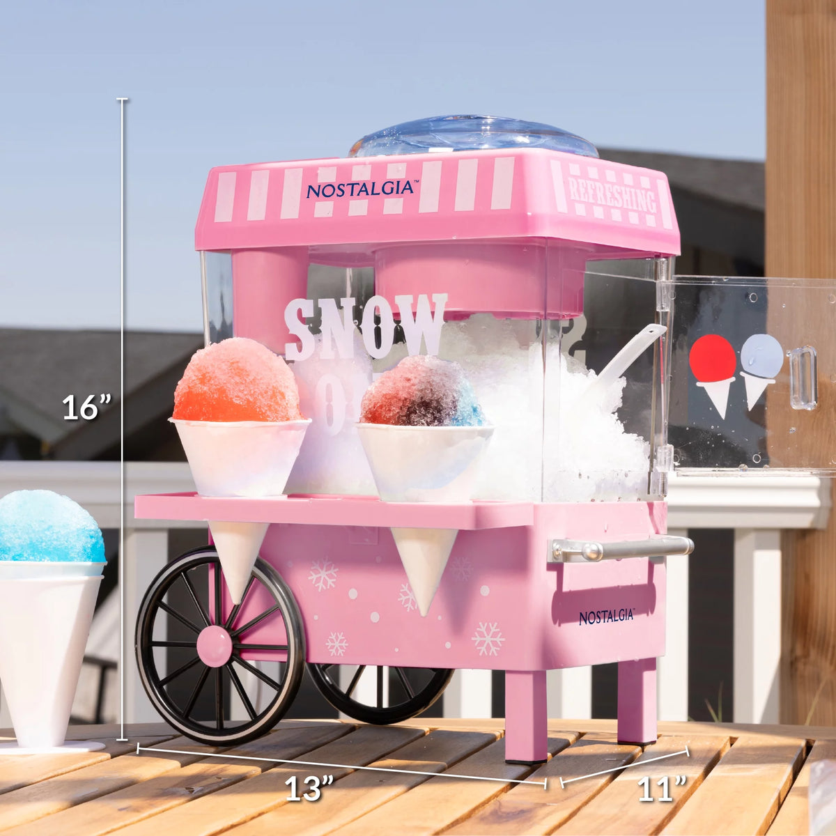 Snow Cone Maker Pink X3524