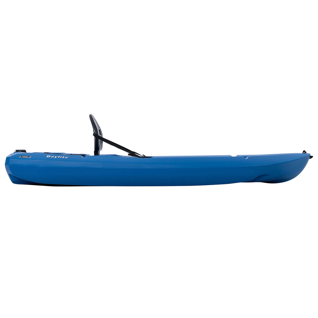 8 ft Sit-on-top Kayak with Paddle, Dark Blue X565