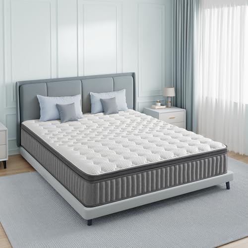 12 Inch Full Size Gel Memory Foam Hybrid Mattress N88479