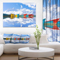 Boat Canvas Artwork Print 40 in. Wide x 30 in. High B8397